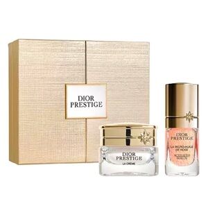 Dior Prestige Micro-Huile de Rose Serum Prestige CrèmeBundle of 2 Miniatures